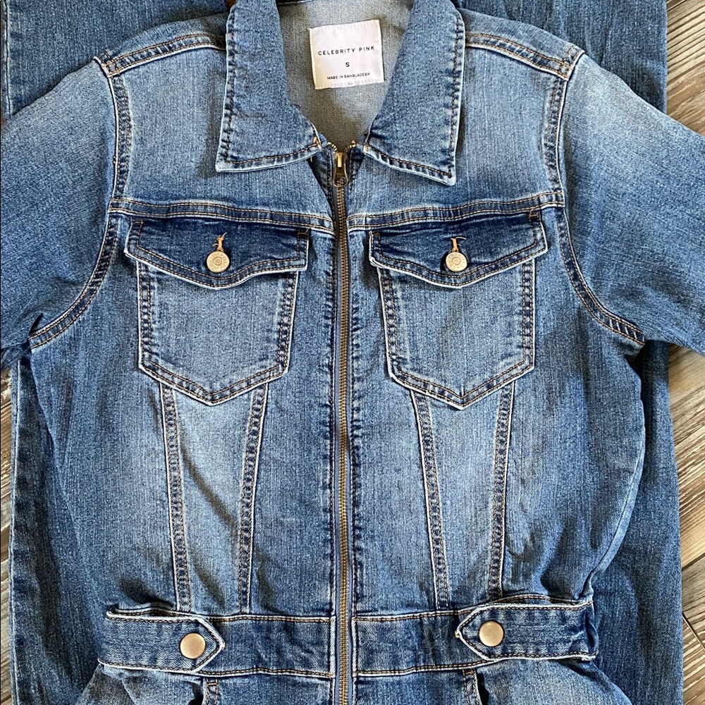 💙Denim Jumpsuit💙 - Picture 2 of 4